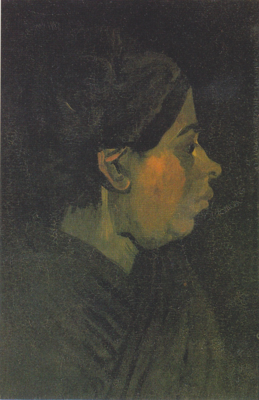 Head of a Peasant Woman by Vincent van Gogh