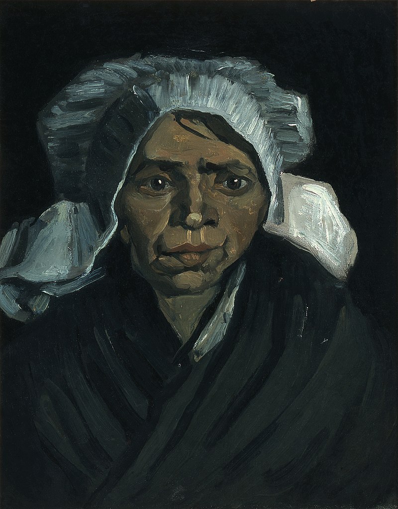 Head of a Peasant Woman by Vincent van Gogh