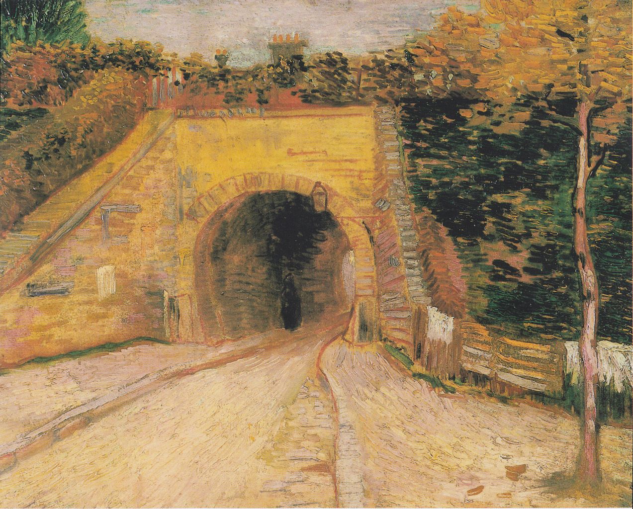 Roadway with Underpass (Le viaduc) by Vincent van Gogh
