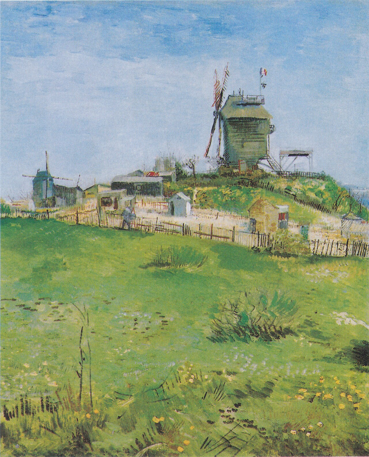 Le Moulin de la Galette by Vincent van Gogh