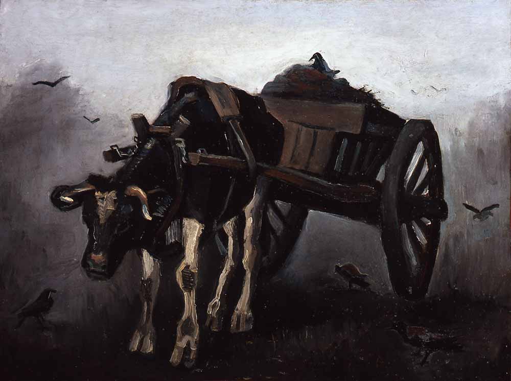 Charrette de boeuf (The Ox Cart) by Vincent van Gogh