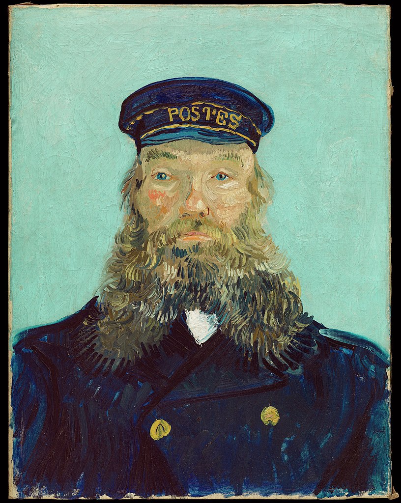 Portrait of Postman Roulin by Vincent van Gogh
