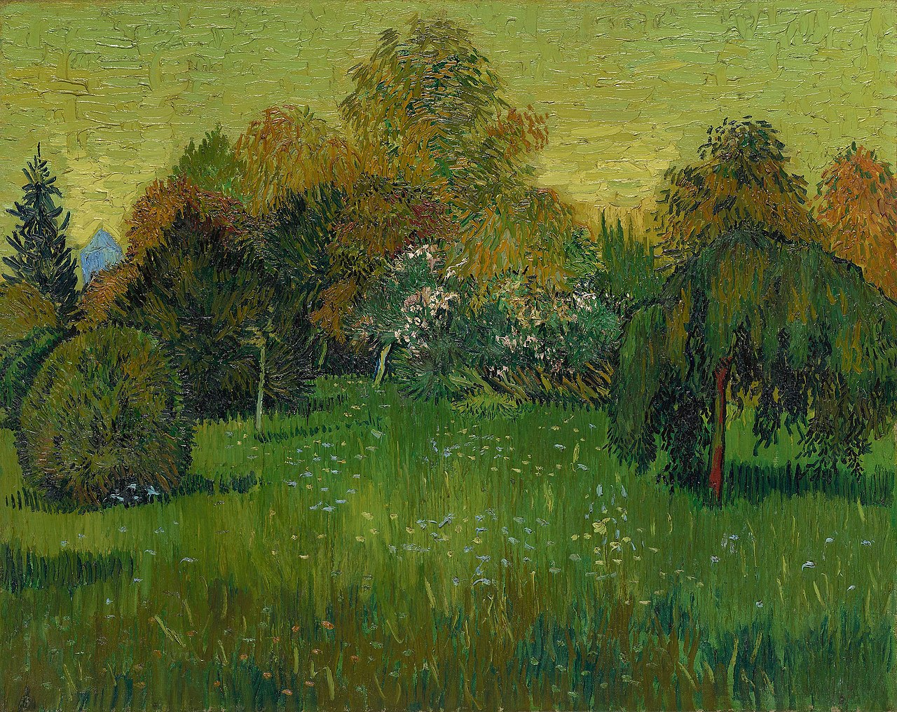 The Poet’s Garden by Vincent van Gogh