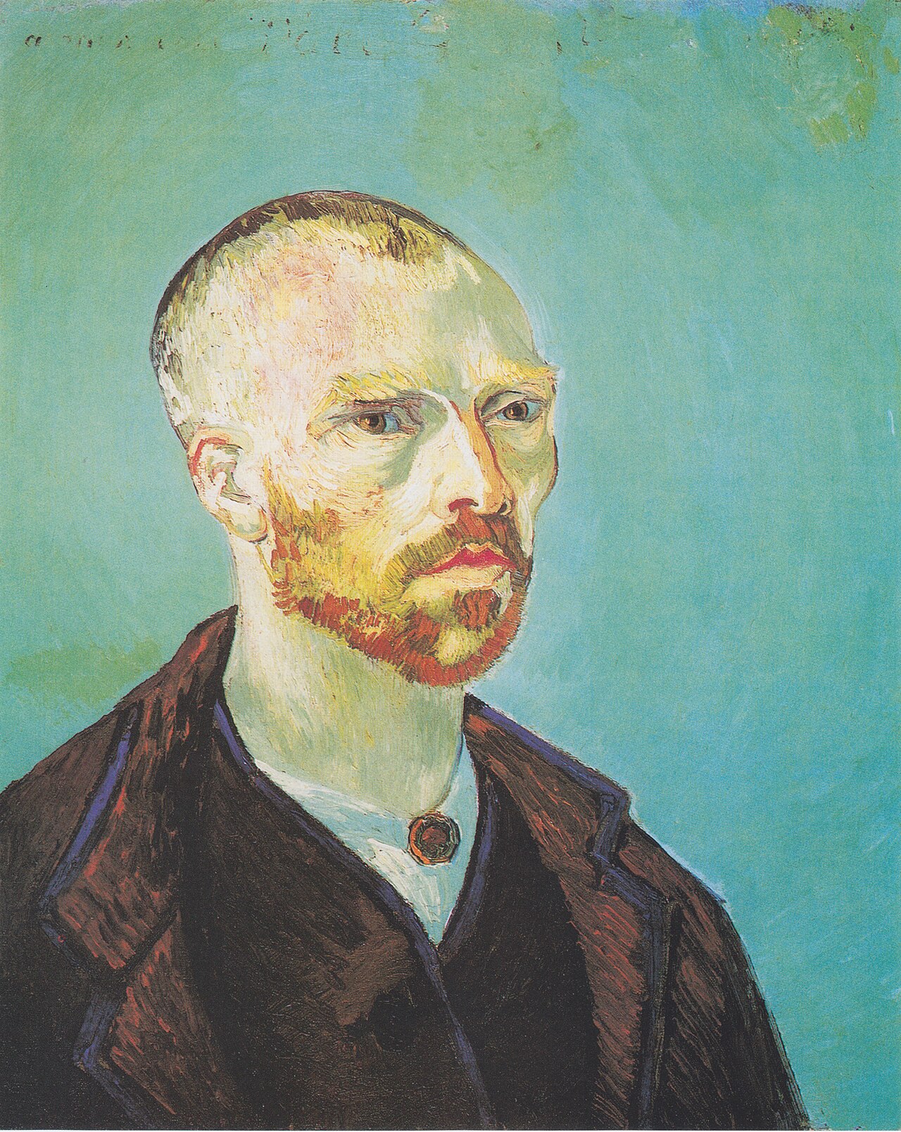 Self-Portrait Dedicated to Paul Gauguin by Vincent van Gogh