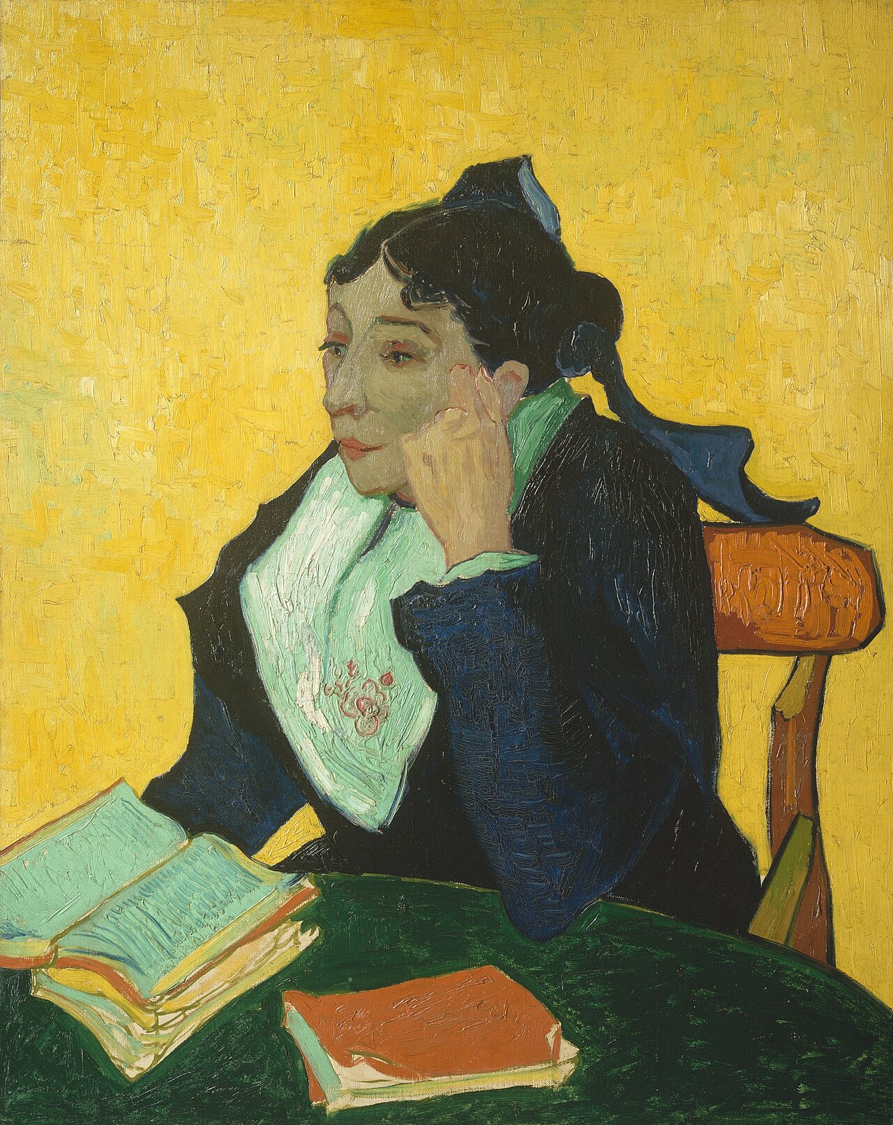 L'Arlésienne: Madame Joseph-Michel Ginoux (Marie Julien, 1848–1911) by Vincent van Gogh