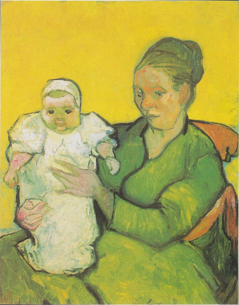 Portrait of Madame Augustine Roulin and Baby Marcelle by Vincent van Gogh