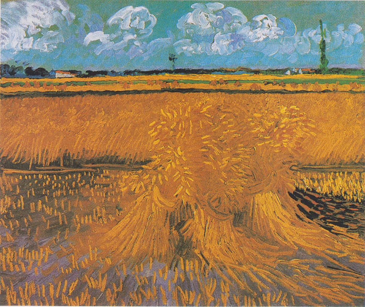 Wheat Field (Le Champ de Blé) by Vincent van Gogh
