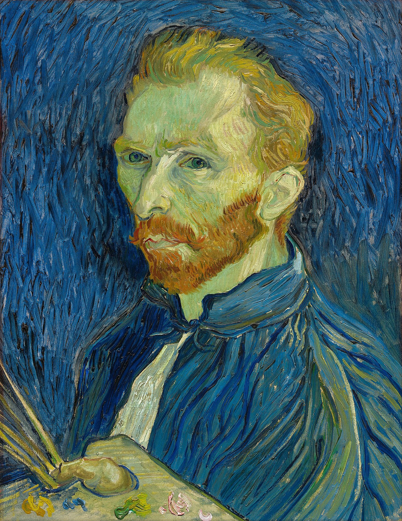Self-Portrait, 1889 by Vincent van Gogh