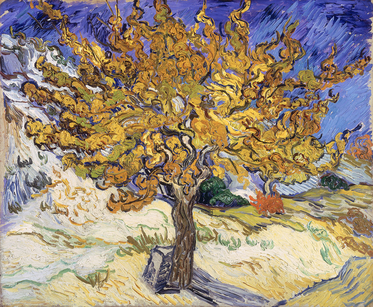 The Mulberry Tree by Vincent van Gogh