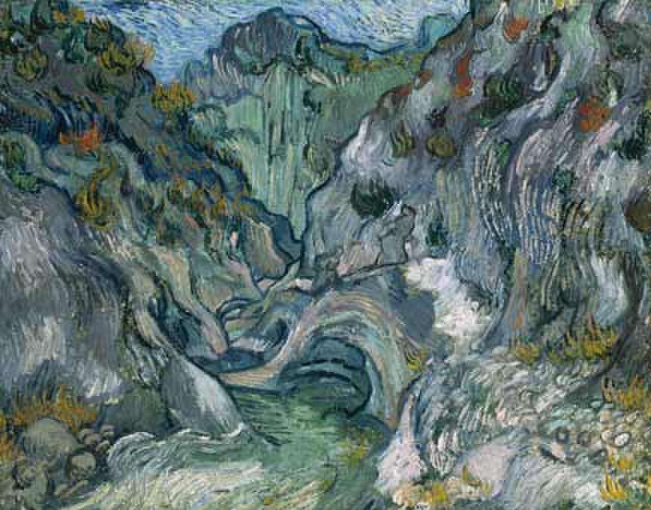 Ravine by Vincent van Gogh